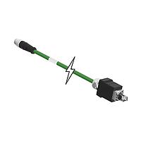 Molex 1201080279 Ethernet Cables / Networking Cables M12-4P(D)-MM-ST/PUSHPULL RJ  8m