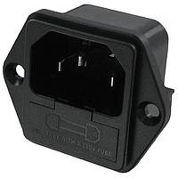 Qualtek Electronics 719W-00/03 Inlets INLET FUSED SCRW MNT