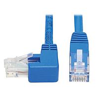 Tripp Lite N204-015-BL-LA Cat 6 15FT CAT6ANGLCBL 90LT/180D BLU