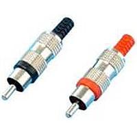 AIM-Cambridge / Cinch Connectivity Solutions 19-1207 RCA Phono Connectors MONO RCA PLUG RED METAL