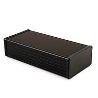 Hammond Manufacturing 1455N2202BK PC Board Alum w/Plastic Ends 8.66x4.06x2.1" Black