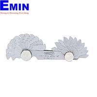 INSIZE 4820-122 Pitch Gage (0.4-7mm, Metric 60°)