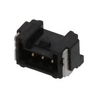Molex 505567-0381 Shrouded MicroLockPlus 1.25MM RA HDR SR 3P BLK GLD