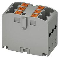 PHOENIX CONTACT 3273264 Push-In Distribution Block PTFIX 6X2,5 GY 2.5mm2 slf-assmb MNT