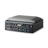 ADLINK Technology MXE-5501 Embedded Box Computers MXE-5501  Intel i7-6820EQ + QM170, 2x DP + 1x DVI-I, 2x GbE, 4x USB 3.0, 2x USB2.0, 2x SATA, 2x mPCIe+USIM, 1x M.2, + 2x GbE, 2x USB 2.0, 6x COM, 9-32Vdc input, 4GB DDR4 memory.