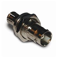 Amphenol RF 112532 RF Adapters - In Series BNC JACK PLUG PUSH- ON BULKHEAD ADAPTER