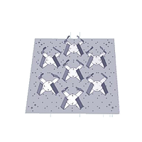 CRYSTE PCS 022 0011 Stick Pad (For PURICELL SHAKING X10)