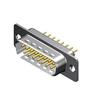 Molex / FCT 173109-0907 Standard Density FCT DSUB STR PC PLG 15 PN