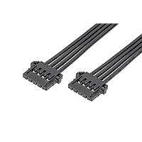 Molex 219656-2044 Discrete Wire Pico-Lock F-F OTS Cbl Assy SR 600mm Au 4Ckts Blk