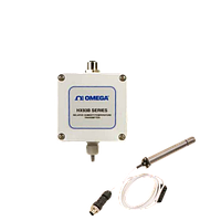 OMEGA HX93BC-RP1 Digital Display Temperature/Relative Humidity Transmitter (0 ~ 100%, -30 ~ 75°C, 4~20mA, remote probe, 3m cable)