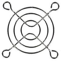 Qualtek Electronics 08248 Guard 50mm Wire Form Fan Guard, Bright Nickel Chrome Finish