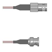 Amphenol Custom Cable Q-0B00M000H018i RF Cable Assemblies BNC-SJB/BNC-SP G142 18I
