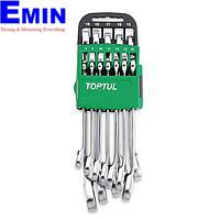 TOPTUL GSAQ0601 Pro-Series Reversible Ratchet Combination Wrench Set - STORAGE RACK