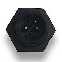 CONXALL W7A80-8PG-300 Standard Circular Connector PNL Mnt 8 p M Pins Crimp cont