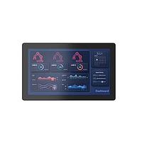 IEI Technology AFL3-W15C-ADLP-i7/8G-R10 Fanless Light Industrial Grade Wide 15.6" 450cd/m 1920x1080 Panel PC with 12th Generation Intel Core i7-1260P on-board processor, PCAP touch, 2M camera, microphone, 1x8GB DDR4 RAM, with AG, RoHS