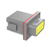 Amphenol SINE Systems AT04-12PA-PM20 Automotive Connectors 12 Position Receptacle, Pin, Panel Mount, Reduced diameter, Keyed A