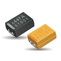 KYOCERA AVX TCJA106M016R0200E Tantalum Capacitors 16V 10uF 20% 1206 ES R=200mOhm Black Resi