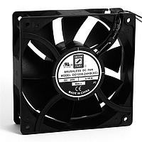Orion Fans OD1225-24LB Axial DC Fan, 120x120x25mm, 24VDC, 72CFM, 0.14A, 34dBA, 1800RPM, Dual Ball, Lead Wires