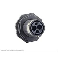 Eaton Souriau-Sunbank UTGX7102W2S Receptacles Jam nut receptacle, without backshell, for 4 female contacts, IP68/69K
