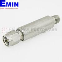 Fairview SA18L-60 60 dB Fixed Attenuator SMA Male To SMA Female Up To 18 GHz Rated To 2 Watts With Passivated Stainless Steel Body