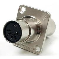 Switchcraft EHMIDI2PKG Circular DIN Connectors MIDI CPLR NICKEL 4/40 SCREWS