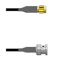 Amphenol Custom Cable Q-3D00L0008011i RF Cable Assemblies SMA-SP/BNC-SP RG58 11I