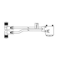 Molex 1200985007 Sensor Cables / Actuator Cables MMC-5P-AC(E)-FE-90-1M-PP4/DSUB