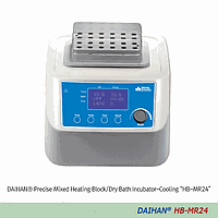 DaiHan DH.HBM24.B6 Aluminum Blcok, for 50㎖ Tubes×4 holes, 600rpm, hole Φ29.6×80mm