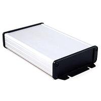 Hammond Manufacturing 1457L1602 PC Board w/Flanged Ends 6.3x1.26x4.09" Clear