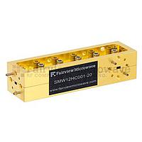 Fairview  SMW12HC001-20 20 dB WR-12 Directional Waveguide Split Block Coupler With UG-387/U Round Cover Flange from 60 GHz to 90 GHz For E Band