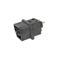 Anderson Power Products 2006G1-BK Connectors SAF-D-GRID ULTRA SHORT RECEPT. WITH CONTACTS 0.8mm PANEL BULK