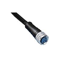 Molex 1200860336 Sensor Cables / Actuator Cables NC 3P FP 2M COUPLER 24AWG PUR