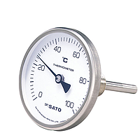 skSATO BM-T-75S Bimetal Thermometer (0~50°C; 100mm)