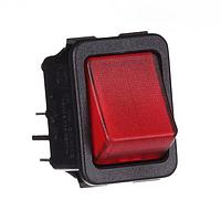 ZF Electronics YRM32F2BBRLN Rocker Switches 0.25 QC ON-OFF 20A Red/Blk Lighted