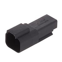 Amphenol SINE Systems AT04-2P-BLK Connectors 2 Pin Recept. BLK
