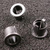 Kingbright RTC51 LED Housings 5MM LED HOUSING BLACK NYLON 6/6