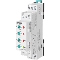 TENSE GKV-12F Analogue Adjustable Three-Phase Over and Under Voltage Control Relay with Phase Sequence (230-300V)