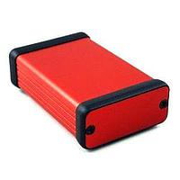 Hammond Manufacturing 1455C801RD PC Board Alum w/Medal Ends 3.15x2.13x.91" Red