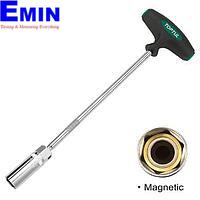 TOPTUL CTFB1635 T-Handle Magnetic Spark Plug Socket
