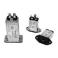 Corcom - TE Connectivity 10EEJ2 Inlets 10A IEC-1/4" FASTON RHT ANG FLNG MNT