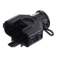 Molex 34951-2011 Accessories MX150 2x10 RCPT BACKSHELL BLK W/ RIB