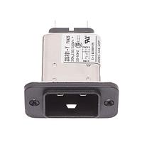 Corcom - TE Connectivity 20SRB1-Y AC Power Entry Modules 20A, Flnge Mnt Spade TML, Y