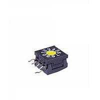 NKK Switches FR01FC10H-S Rotary Switches 10MM DECIMAL 10P COMPLEMENT CODED R/A
