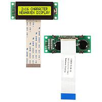 Newhaven Display NHD-02161Z-FSY-YBW-C LCD Character Display Modules STN- Y/G Transfl 53.0 x 20.0
