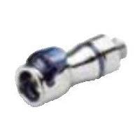 Wakefield Thermal LP6C-50-SAE-F-B Connectors Liquid Connector, 1/2" Thread, SAE, Valved, In-Line Body, Female