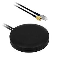 Siretta ALPHA6/2M/SMAM/S/S/FMEF/S/S/7 Vehicle Antennas COMBINED QUAD BAND GSM/GPS ANTENNA. 2M CABLE SMA MALE (GPS) & FME FEMALE (GSM) CONNECTORS.