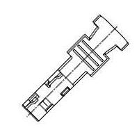 JST Automotive SNAC-A061T-M2.8 Terminals 2.8 S FEMALE TERM 2.2MM PITCH