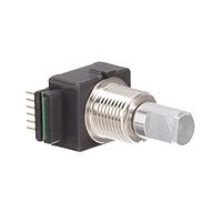 CTS Electronic Components 291V1022FX24ABB Encoders 12mm optical encoder, 24PPR, 24 detent, 5.0 V, SW, .05" pins, ST