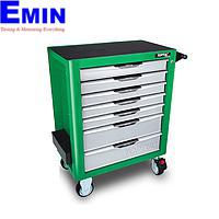 TOPTUL GE-30817 W/7-Drawer Tool Trolley (308 pcs; Green)