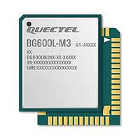 Quectel BG600LM3AA-D08-TA0AA*IOT EGPRS, GNSS, LTE CatM1, LTE Cat NB2